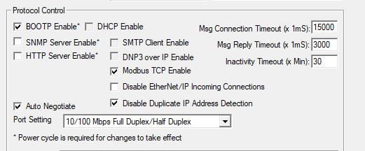 Protocol control feature of http seerver